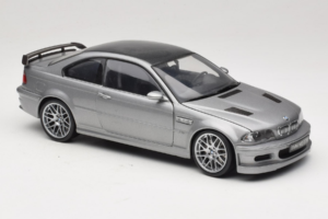 BMW M3 E46 GTR Street シルバーグレー Kyosho 1:18 08507S メタル - 画像 6/8