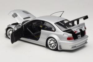 BMW M3 E46 GTR Street シルバー Minichamps 1:18 100012100 メタル - 画像 5/8