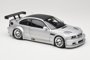 BMW M3 E46 GTR Street シルバー With Carbon Roof Minichamps 1:18 100012102 メタル - 画像 6/8