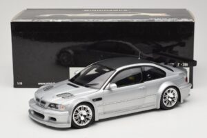 BMW M3 E46 GTR Street シルバー With Carbon Roof Minichamps 1:18 100012102 メタル - 画像 8/8