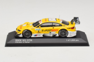 BMW M3 E92 #8 D. Werner BMW Team Schnitzer DTM 2012 Minichamps 1:43 410122208 メタル
