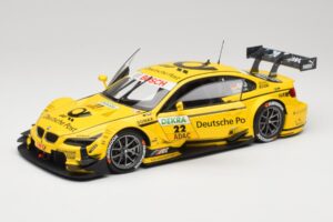 BMW M3 E92 #22 T. Glock BMW Team MTEK DTM 2013 Minichamps 1:18 100132222 メタル - 画像 2/8