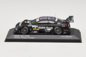 BMW M3 E92 #7 B. Spengler BMW Team Schnitzer DTM Champion 2012 Minichamps 1:43 410122207 メタル