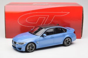 BMW M3 F80 ヤスマリナブルー GT Spirit 1:18 GT055 レジン - 画像 6/6
