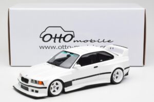 BMW M3 GTR E36 Khyzyl Saleem アルパインホワイト Otto 1:18 OT1051 レジン - 画像 6/6