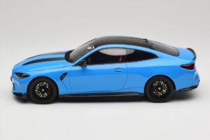 BMW M4 CS G82 Riviera Blue GT Spirit 1:18 GT511 レジン - 画像 3/6
