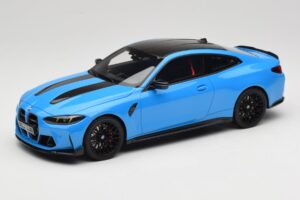 BMW M4 CS G82 Riviera Blue GT Spirit 1:18 GT511 レジン