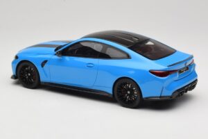 BMW M4 CS G82 Riviera Blue GT Spirit 1:18 GT511 レジン - 画像 5/6