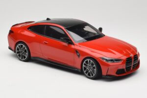 BMW M4 F82 Imola Red Metallic Minichamps 1:18 155020121 メタル - 画像 4/6