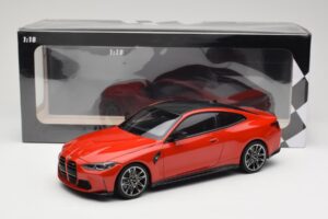 BMW M4 F82 Imola Red Metallic Minichamps 1:18 155020121 メタル - 画像 6/6