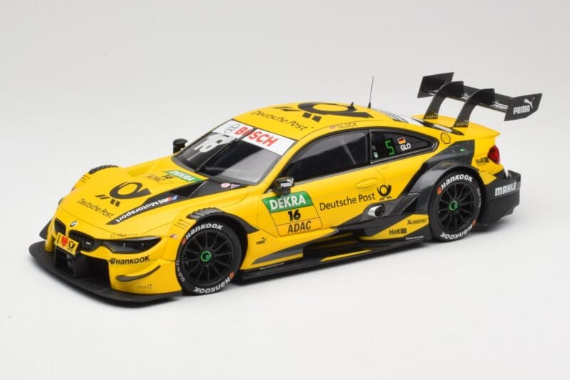 BMW M4 F82 #16 BMW Team RMG T. Glock DTM 2018 Minichamps 1:18 155182816 メタル