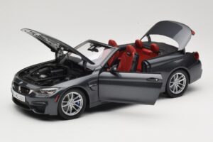 BMW M4 F83 カブリオレ Mineral Grey Paragon 1:18 80432339610 メタル - 画像 2/8