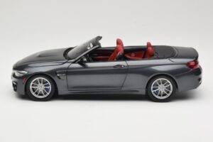 BMW M4 F83 カブリオレ Mineral Grey Paragon 1:18 80432339610 メタル - 画像 4/8