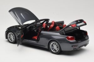BMW M4 F83 カブリオレ Mineral Grey Paragon 1:18 80432339610 メタル - 画像 5/8