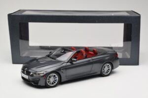 BMW M4 F83 カブリオレ Mineral Grey Paragon 1:18 80432339610 メタル - 画像 8/8