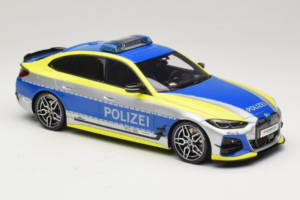 BMW M4 G82 AC Schnitzer ACS4 Polizei Otto 1:18 OT1205 レジン - 画像 4/6