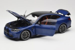 BMW M4 G82 ブルー メタリック Minichamps 1:18 113020123 メタル - 画像 2/8