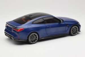 BMW M4 G82 ブルー メタリック Minichamps 1:18 113020123 メタル - 画像 3/8