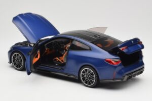 BMW M4 G82 ブルー メタリック Minichamps 1:18 113020123 メタル - 画像 5/8