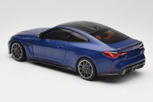 BMW M4 G82 ブルー メタリック Minichamps 1:18 113020123 メタル - 画像 7/8