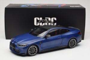 BMW M4 G82 ブルー メタリック Minichamps 1:18 113020123 メタル - 画像 8/8