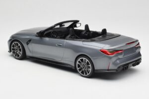 BMW M4 G82 カブリオレ Grey Metallic Minichamps 1:18 155021034 メタル - 画像 5/6