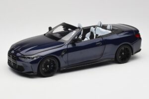 BMW M4 G82 カブリオレ ブルー メタリック Minichamps 1:18 110021031 メタル