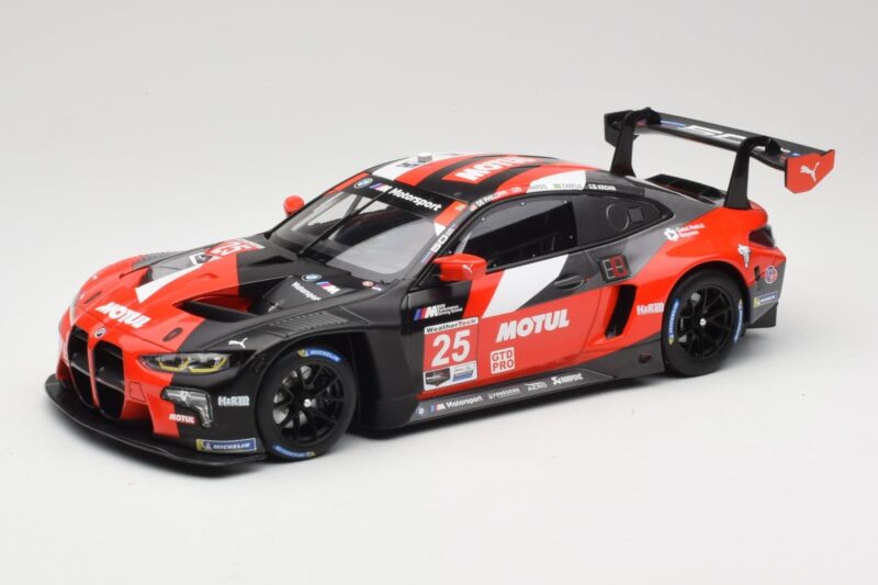 BMW M4 GT3 G82 #25 BMW Team RLL C. De Phillippi / J. Edwards IMSA 2022 Minichamps 1:18 155222025 メタル