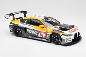 BMW M4 G82 GT3 Rowe Racing #98 ADAC 24 Hours Nürburgring 2022 Minichamps 1:18 113222098 メタル - 画像 6/8