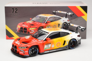 BMW M4 GT3 #72 D. Harper / M. Hesse / C. Weerts BMW M Team RMG 24 Hours of Nurburgring 2024 Minichamps 1:18 113242072 メタル - 画像 8/8