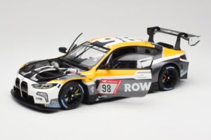 BMW M4 GT3 #98 M. Wittmann / S. van der Linde Rowe Racing ADAC 24h Nurburgring 2023 Minichamps 1:18 113232098 メタル - 画像 2/8