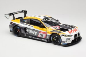 BMW M4 GT3 #98 M. Wittmann / S. van der Linde Rowe Racing ADAC 24h Nurburgring 2023 Minichamps 1:18 113232098 メタル - 画像 6/8