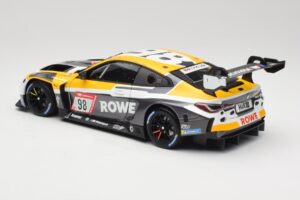 BMW M4 GT3 #98 M. Wittmann / S. van der Linde Rowe Racing ADAC 24h Nurburgring 2023 Minichamps 1:18 113232098 メタル - 画像 7/8