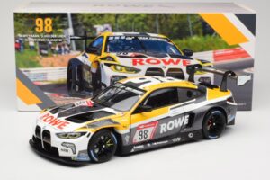 BMW M4 GT3 #98 M. Wittmann / S. van der Linde Rowe Racing ADAC 24h Nurburgring 2023 Minichamps 1:18 113232098 メタル - 画像 8/8