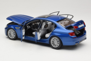 BMW M5 F10 Monte Carlo Blue Paragon 1:18 80432186352 メタル - 画像 5/8