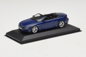 BMW M6 E64 カブリオレ Blue Metallic Minichamps 1:43 BMW017 メタル - 画像 2/4