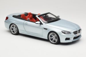 BMW M6 F12 カブリオレ Silverstone Silver Paragon 1:18 8043225656 メタル - 画像 6/8