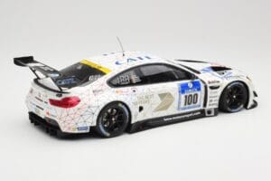 BMW M6 GT3 F13 #100 Schubert Motorsport J. Edwards / J. Klingmann 24h Nurburgring 2016 Minichamps 1:18 155162611 メタル - 画像 2/6