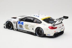 BMW M6 GT3 F13 #100 Schubert Motorsport J. Edwards / J. Klingmann 24h Nurburgring 2016 Minichamps 1:18 155162611 メタル - 画像 5/6