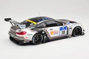 BMW M6 GT3 F13 #18 Schubert Motorsport A. Farfus / J. Krohn 24h Nurburgring 2016 Minichamps 1:18 155162618 メタル - 画像 2/6