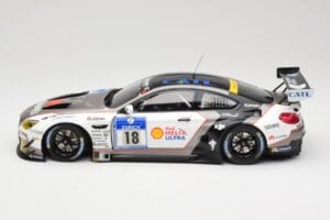 BMW M6 GT3 F13 #18 Schubert Motorsport A. Farfus / J. Krohn 24h Nurburgring 2016 Minichamps 1:18 155162618 メタル - 画像 3/6