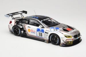 BMW M6 GT3 F13 #18 Schubert Motorsport A. Farfus / J. Krohn 24h Nurburgring 2016 Minichamps 1:18 155162618 メタル - 画像 4/6