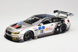 BMW M6 GT3 F13 #18 Schubert Motorsport A. Farfus / J. Krohn 24h Nurburgring 2016 Minichamps 1:18 155162618 メタル