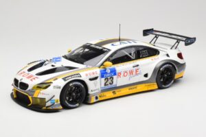 BMW M6 GT3 F13 #23 Rowe Racing A. Sims / P. Eng 24h Nurburgring 2016 Minichamps 1:18 155162623 メタル