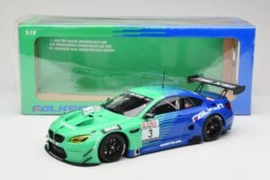 BMW M6 GT3 F13 #3 Falken Motorsports P. Düsseldorf / J. Müller VLN Winner Heat 4 2017 Minichamps 1:18 153172693 メタル - 画像 6/6