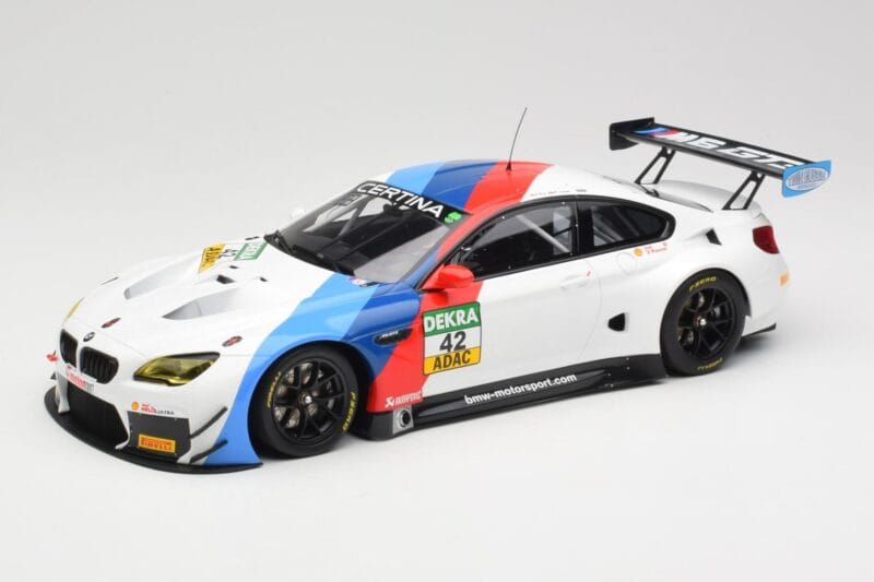 BMW M6 GT3 F13 #42 BMW Team Schnitzer R. Collard / P. Eng ADAC GT Masters Oschersleben 2017 Minichamps 1:18 155172652 メタル