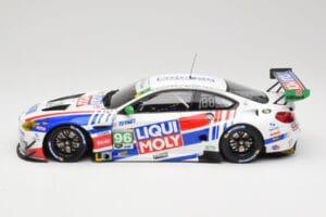 BMW M6 GT3 F13 #96 Turner Motorsport B. Auberlen / R. Foley Class Winner Petit Le Mans 2019 Minichamps 1:18 153192696 メタル - 画像 3/6