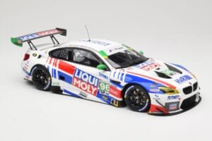 BMW M6 GT3 F13 #96 Turner Motorsport B. Auberlen / R. Foley Class Winner Petit Le Mans 2019 Minichamps 1:18 153192696 メタル - 画像 4/6