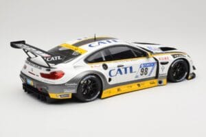 BMW M6 GT3 F13 #98 Rowe Racing M. Palttala / N. Catsburg 2nd Place 24 Hours of Nurburgring 2017 Minichamps 1:18 155172698 メタル - 画像 2/6