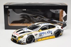 BMW M6 GT3 F13 #98 Rowe Racing M. Palttala / N. Catsburg 2nd Place 24 Hours of Nurburgring 2017 Minichamps 1:18 155172698 メタル - 画像 6/6